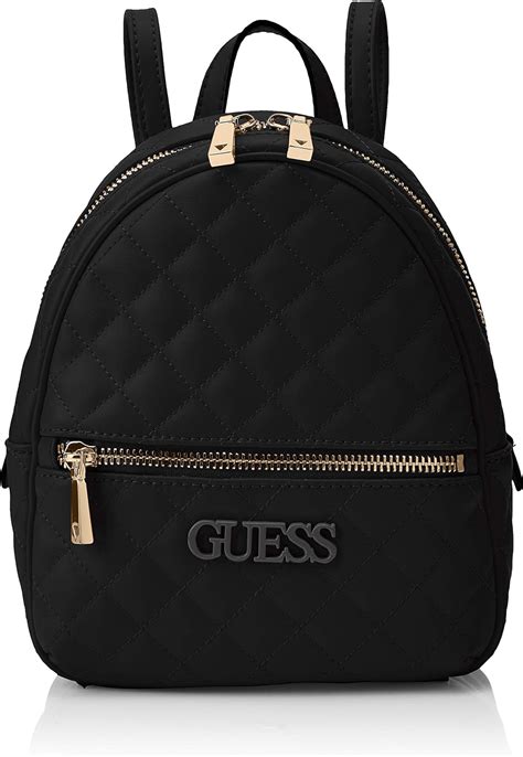 witte elliana guess tas|Guess Elliana Women's Quilted Backpack Black .